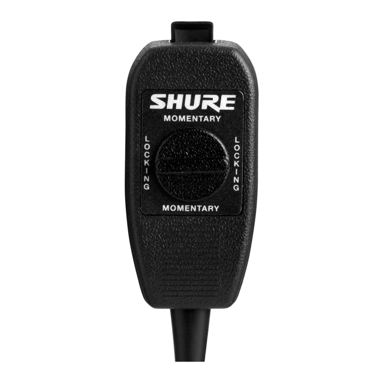 Shure A120S User manual