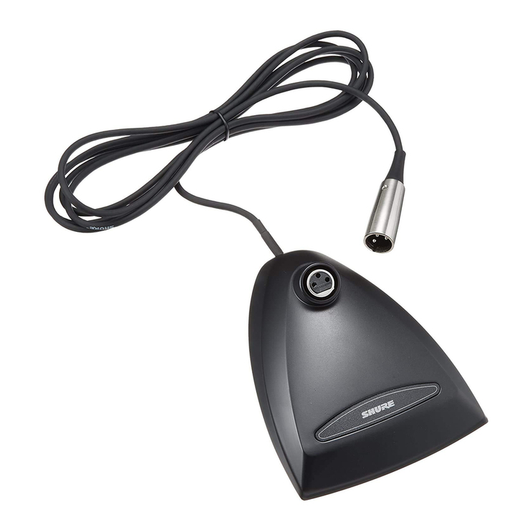 Shure A412B User manual
