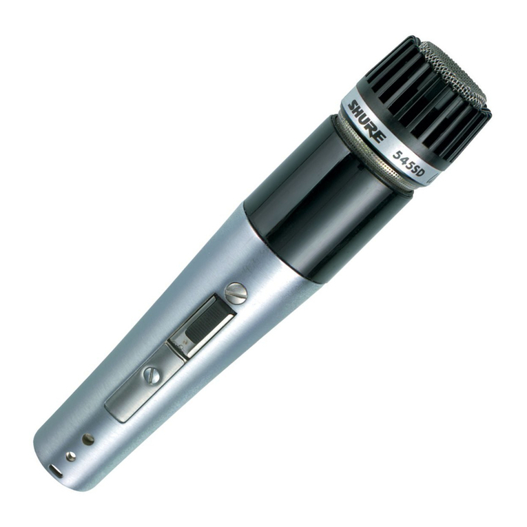 Shure 545D user manual
