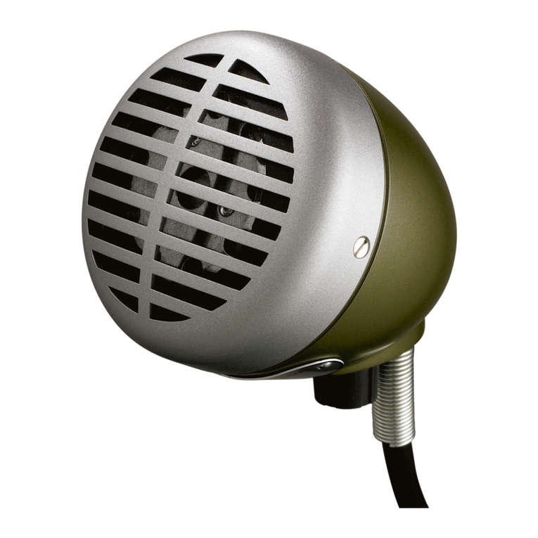 Shure 520DX user manual