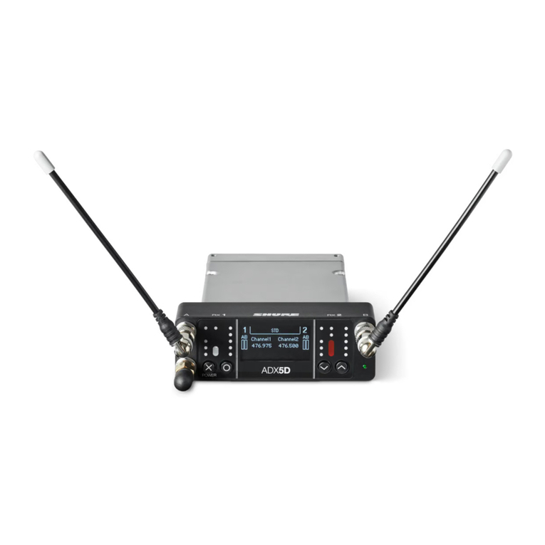 Shure ADX5D user manual
