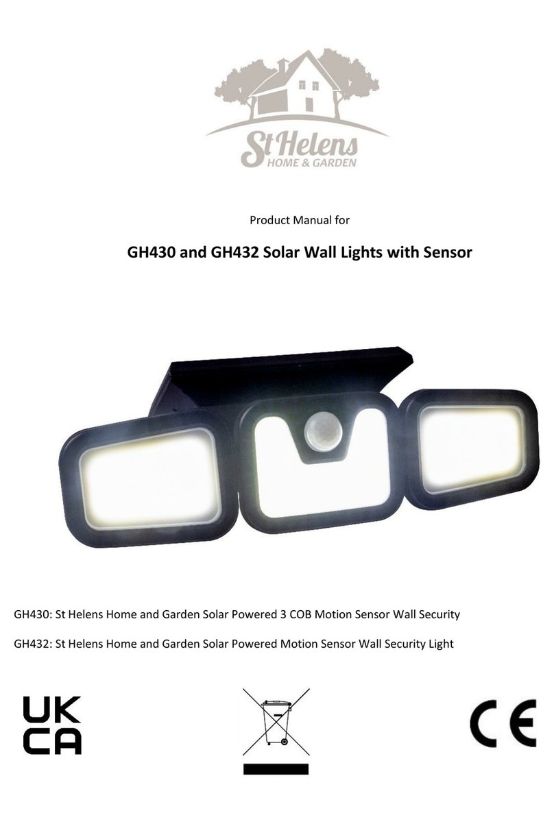 St Helens GH430 product manual