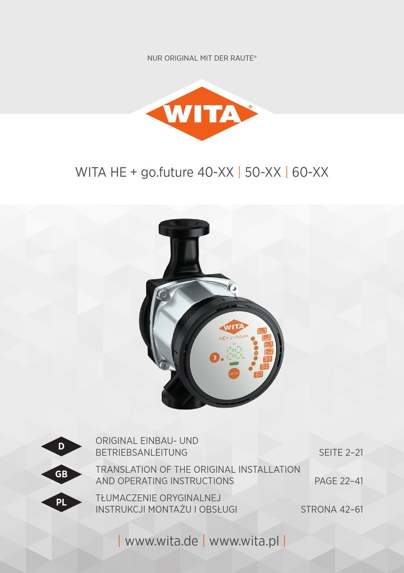 WITA HE + go.future 40 Series Installation and operating instructions WITA HE + go.future 40 Series Installation and operating instructions