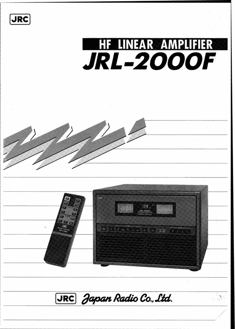 JRC JRL-2000F manual