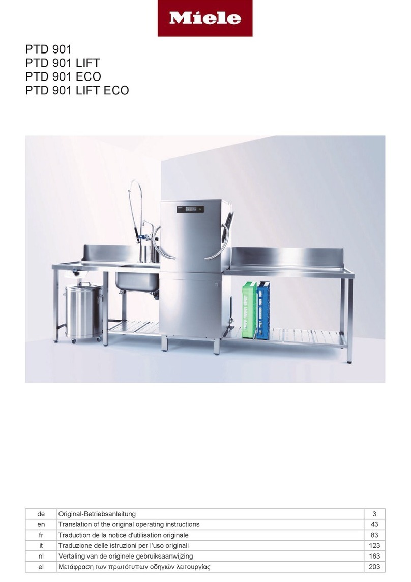 Miele PTD 901 User manual Miele PTD 901 User manual