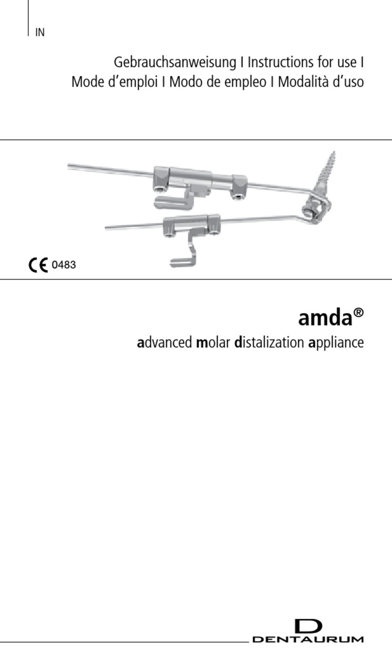 DENTAURUM amda Instructions for use