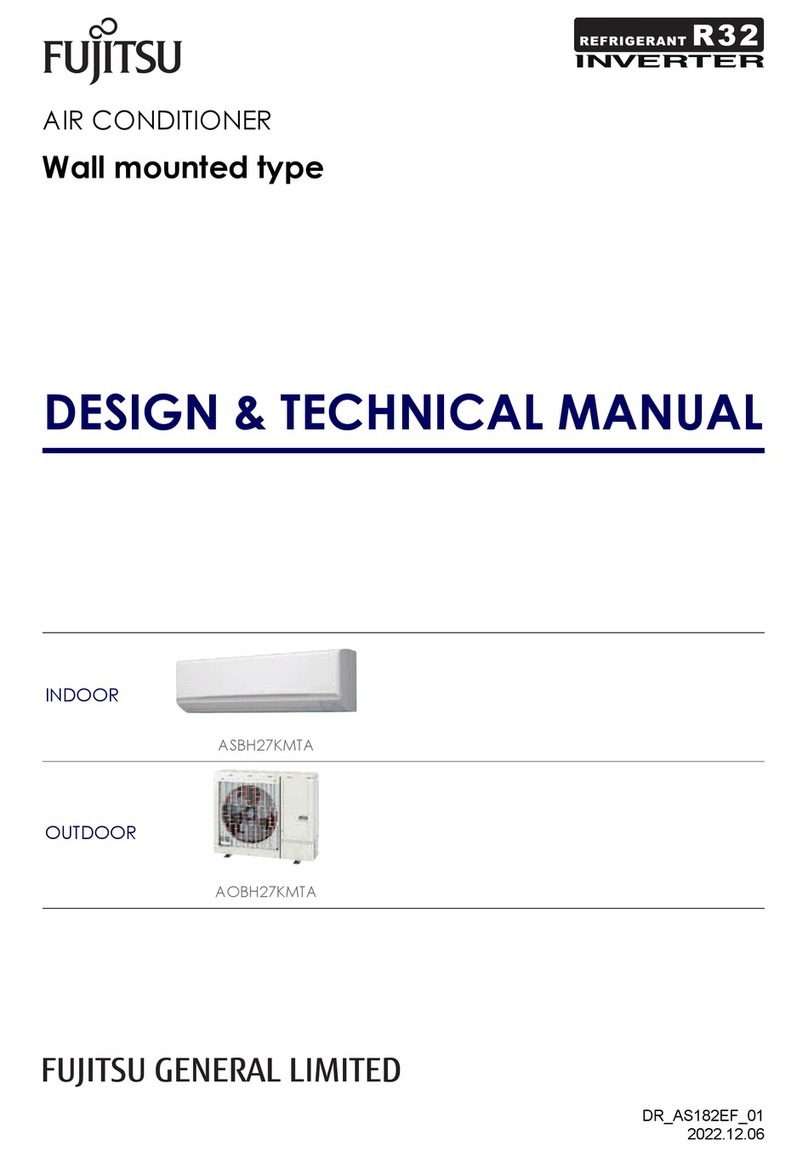 Fujitsu ASBH27KMTA Service manual