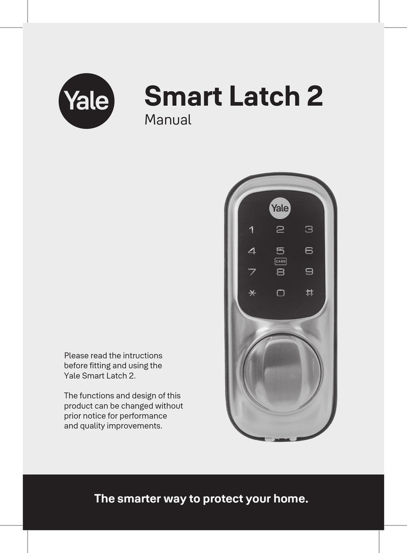 Yale Smart Latch 2 User manual Yale Smart Latch 2 User manual
