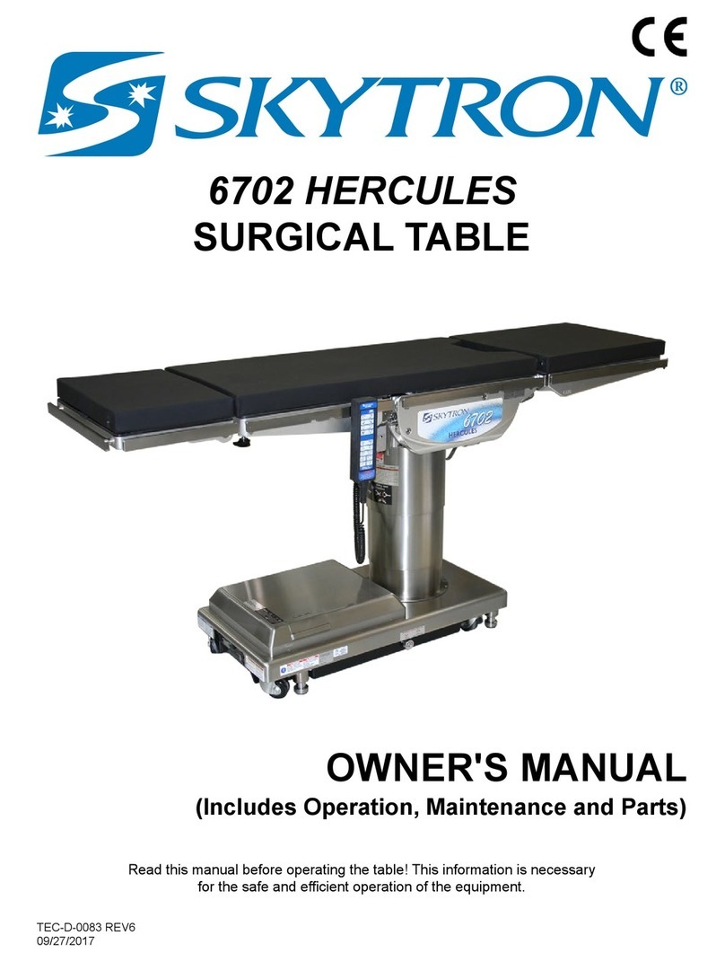 Skytron 6702 HERCULES User manual Skytron 6702 HERCULES User manual