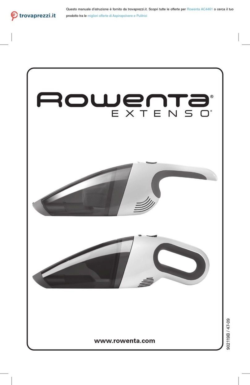 Rowenta EXTENSO AC4461 User manual