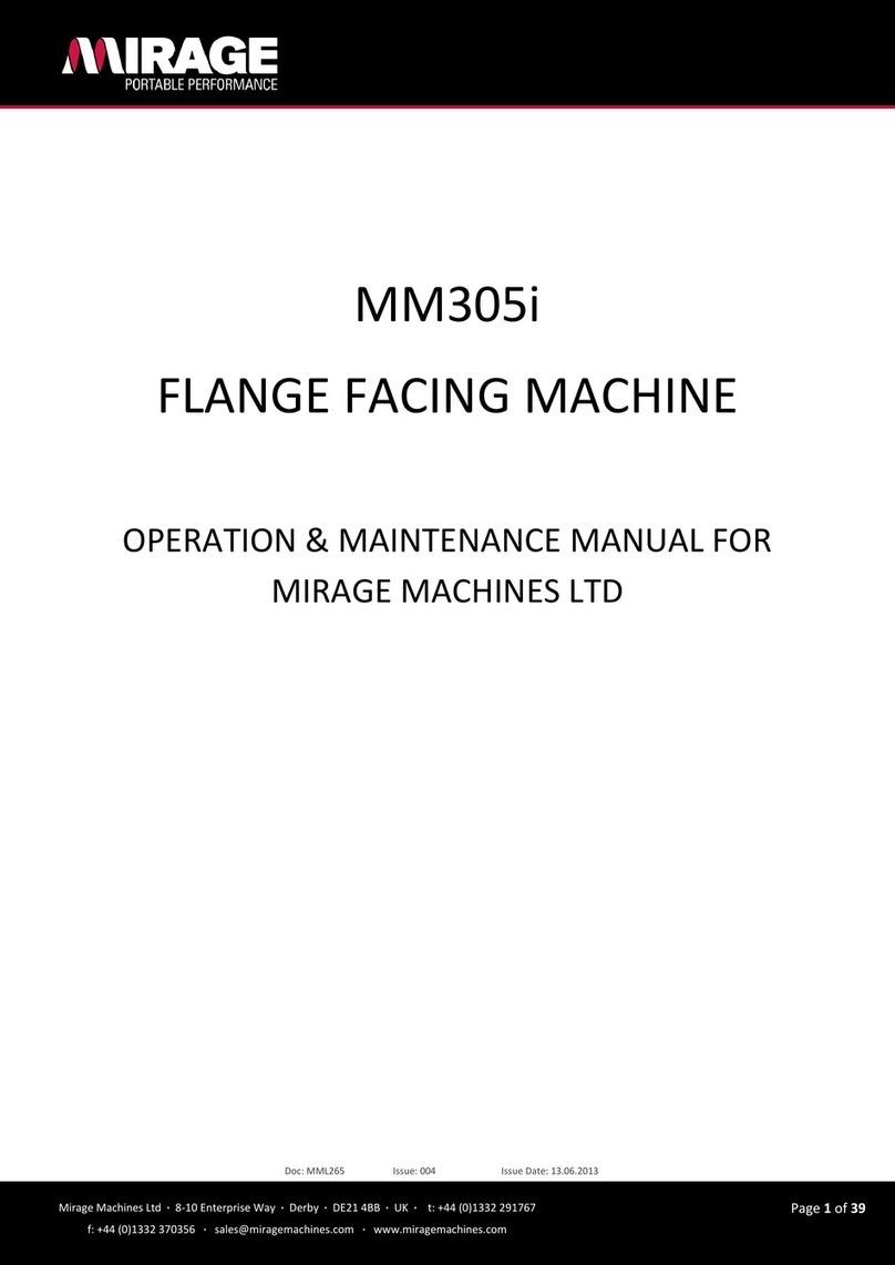 Mirage MM305i Operation & maintenance manual