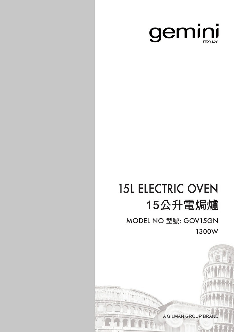 GILMAN Gemini GOV15GN manual