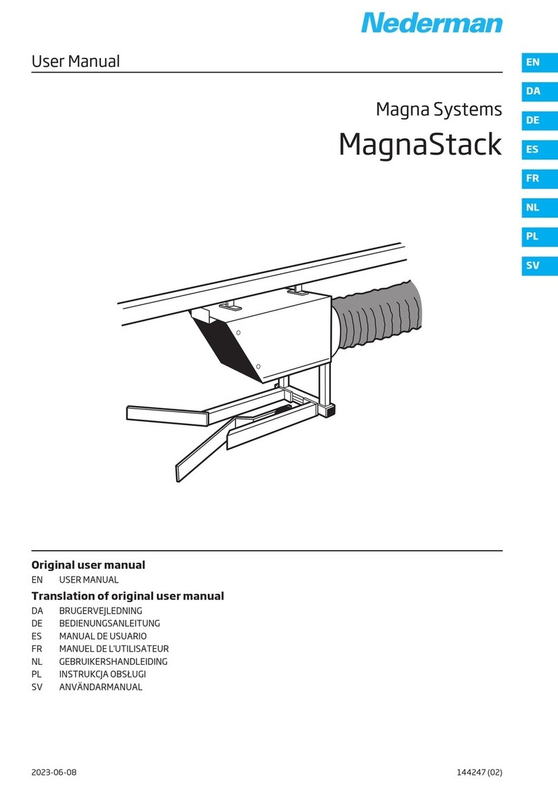 Nederman MagnaStack user manual Nederman MagnaStack user manual