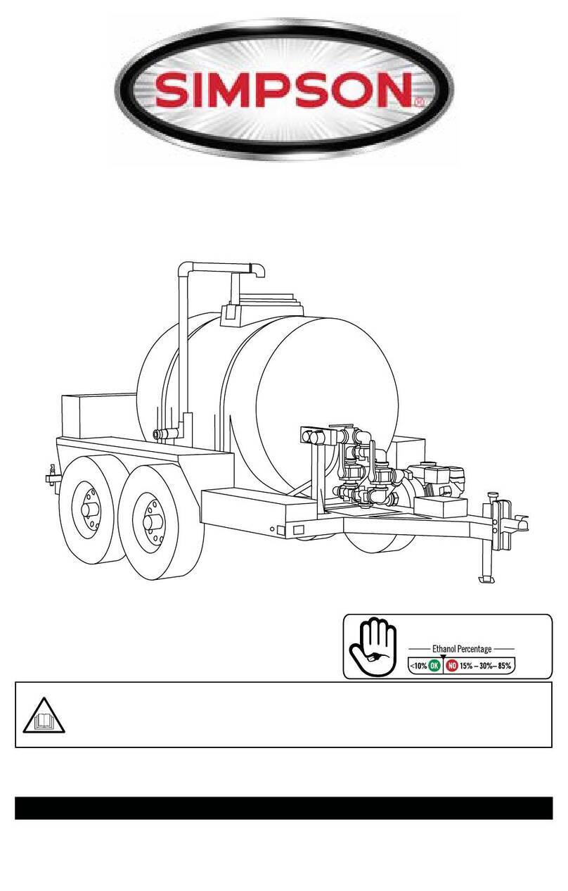 Simpson SWT-525172 use and care manual