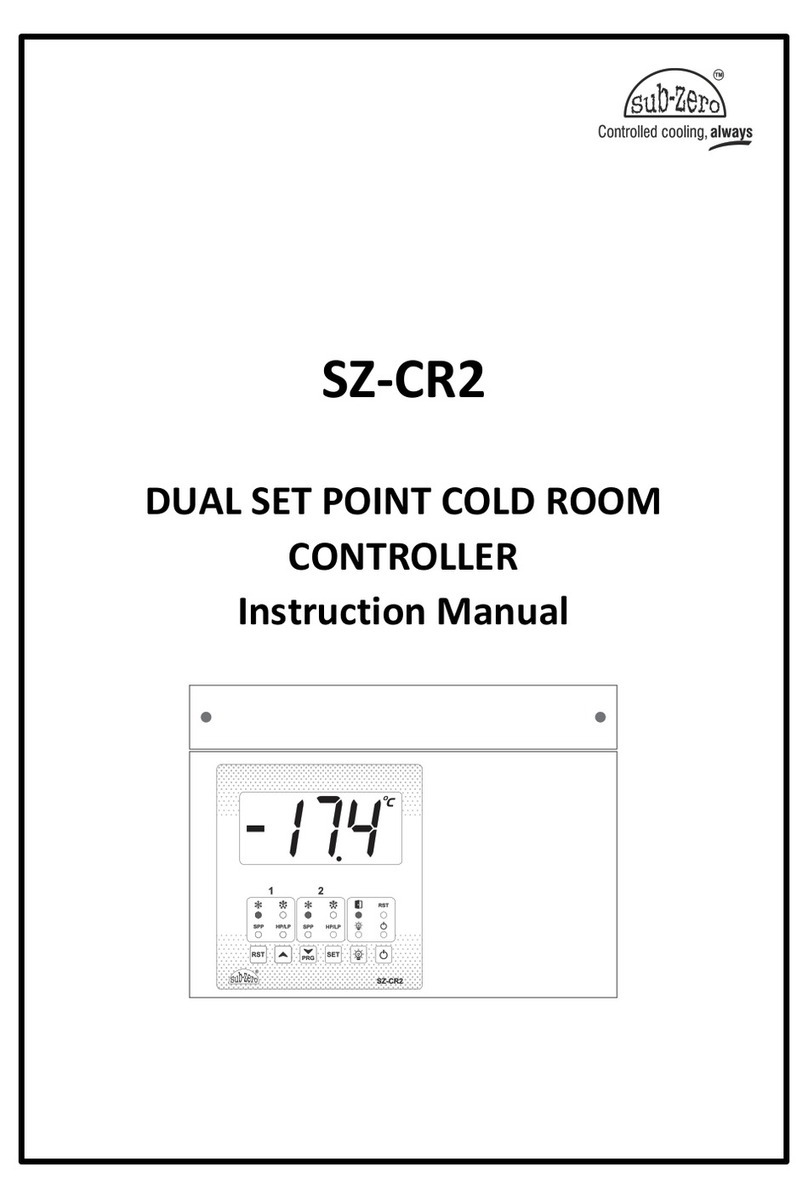 Sub-Zero SZ-CR2 instruction manual