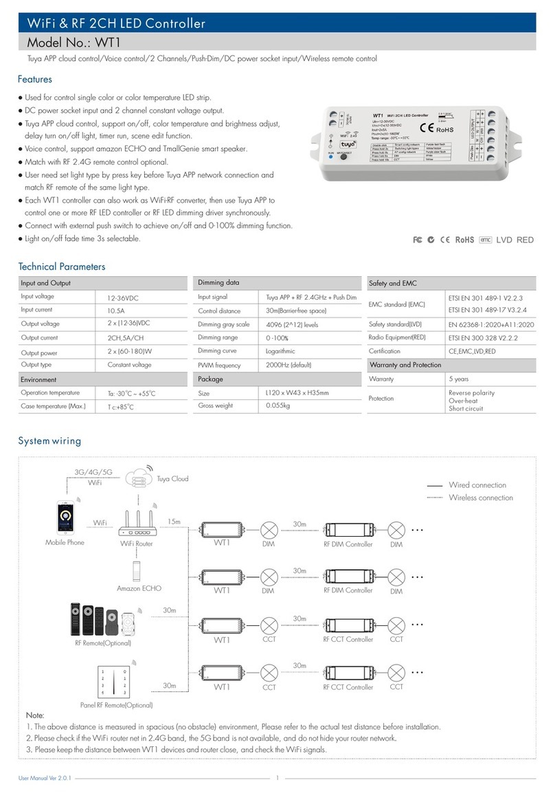 SKYDANCE WT1 User manual
