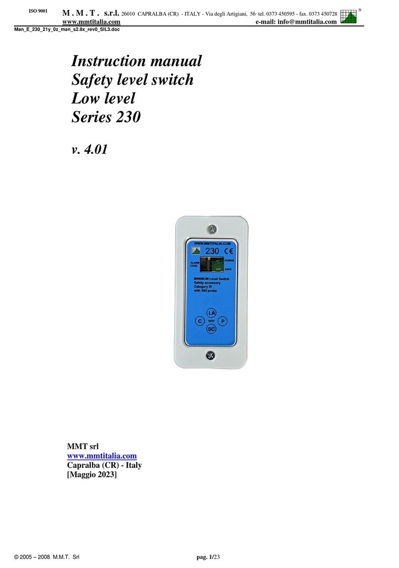 MMT 230 Series instruction manual