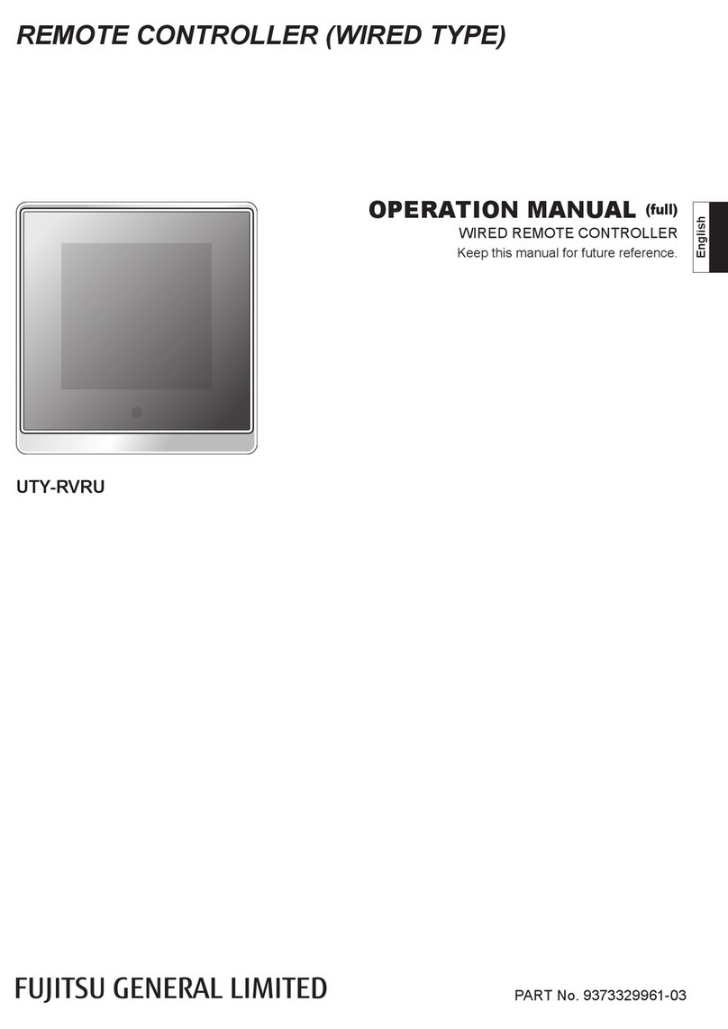 Fujitsu UTY-RVRU User manual