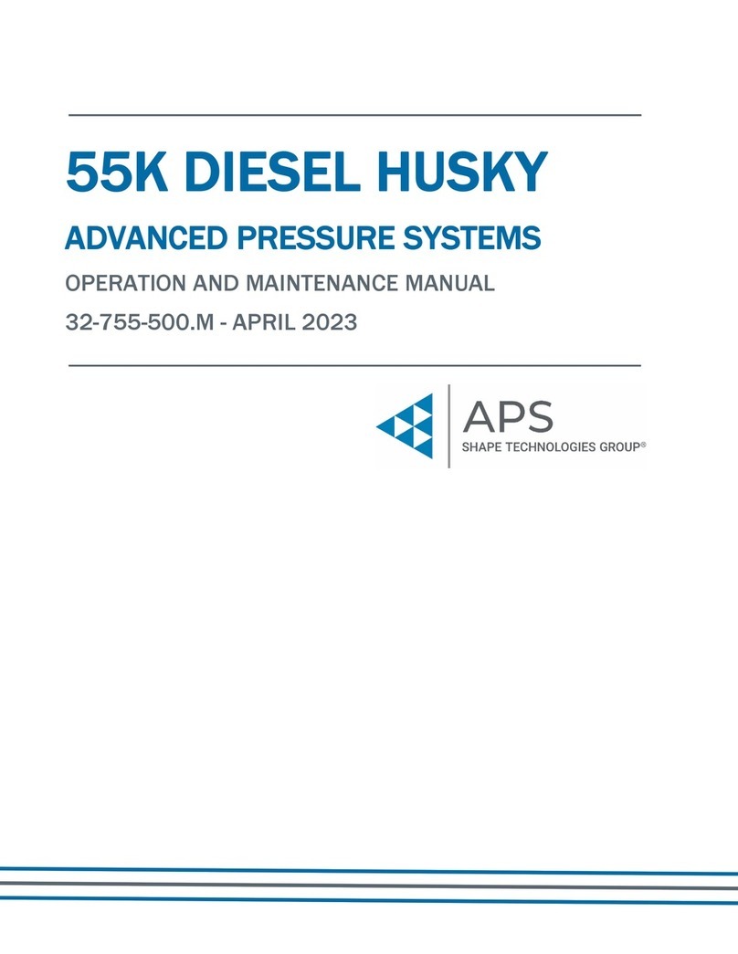 APS 55K DIESEL HUSKY Operation and maintenance manual