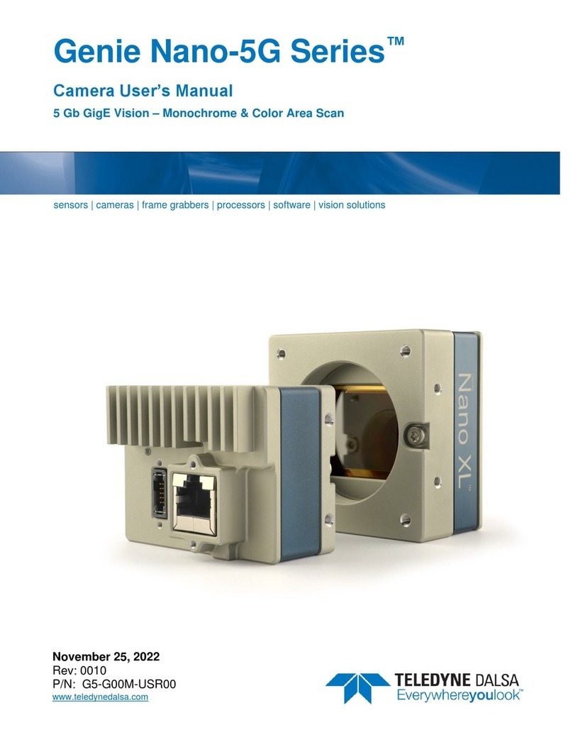 Teledyne Genie Nano-5G Series User manual