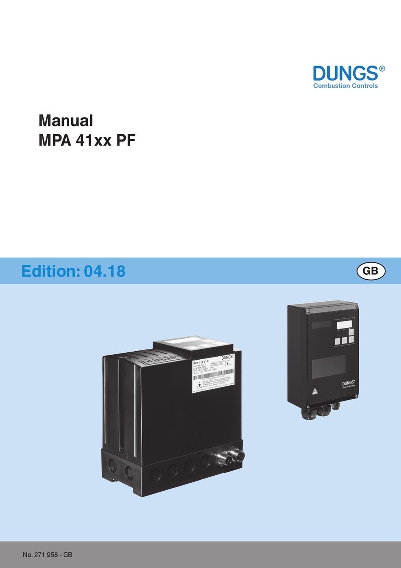 Dungs MPA 41 PF Series manual