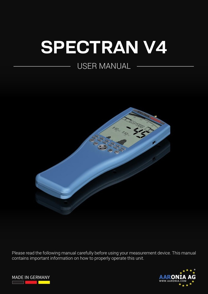 Aaronia Spectran V4 user manual