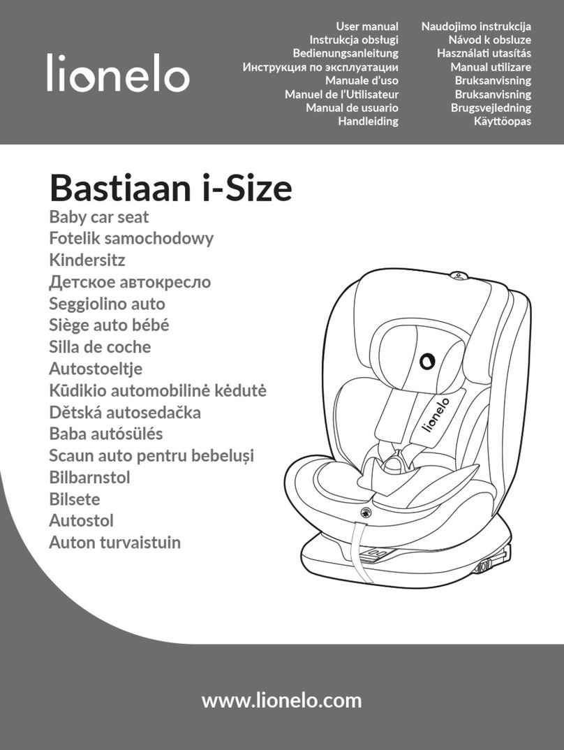Lionelo Bastiaan i-Size user manual