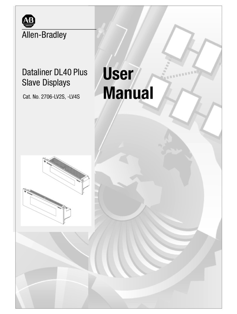 Allen-Bradley Dataliner DL40 Plus User manual