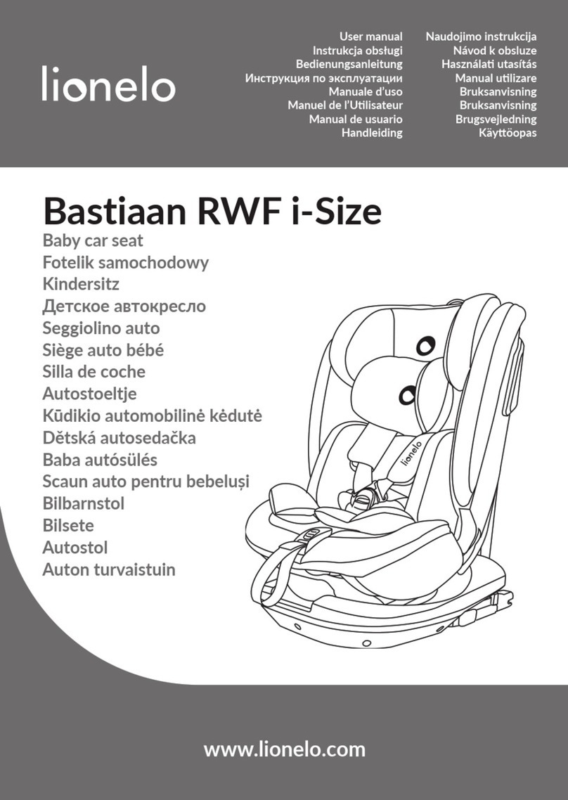 Lionelo Bastiaan RWF i-Size user manual