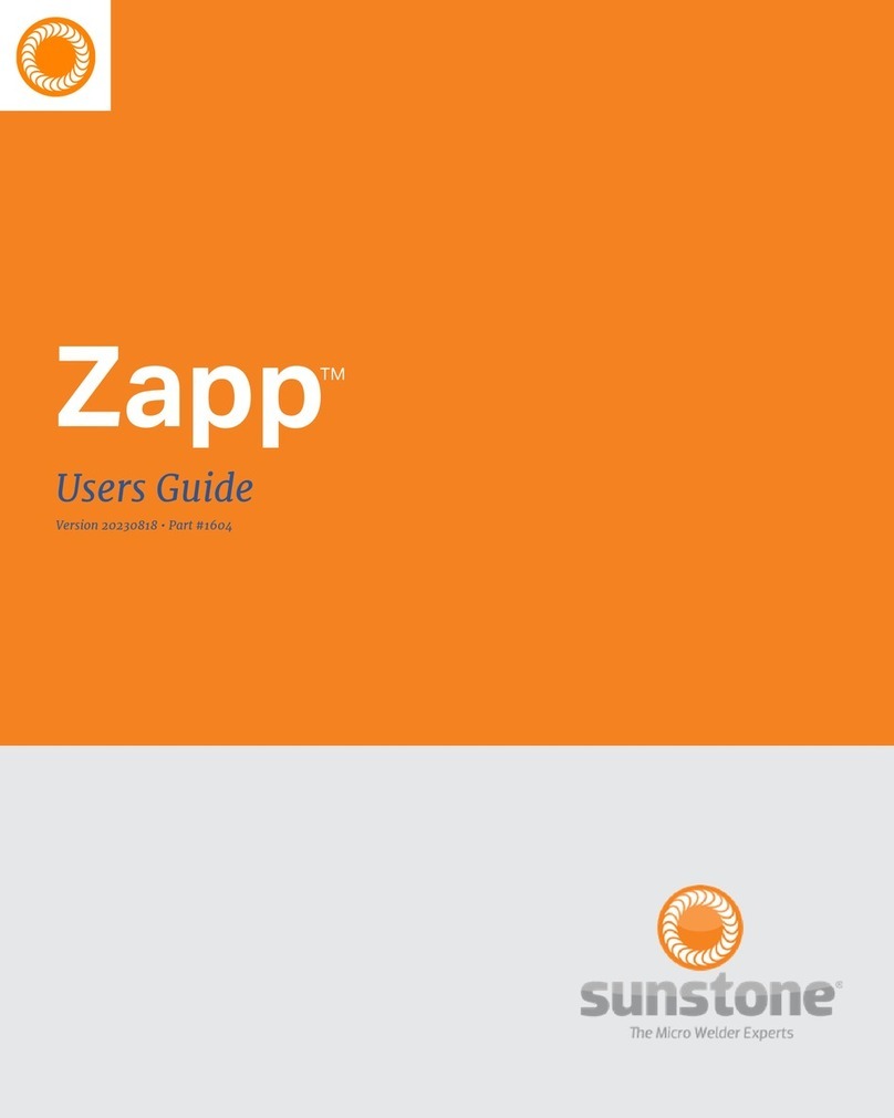 SUNSTONE Zapp User manual