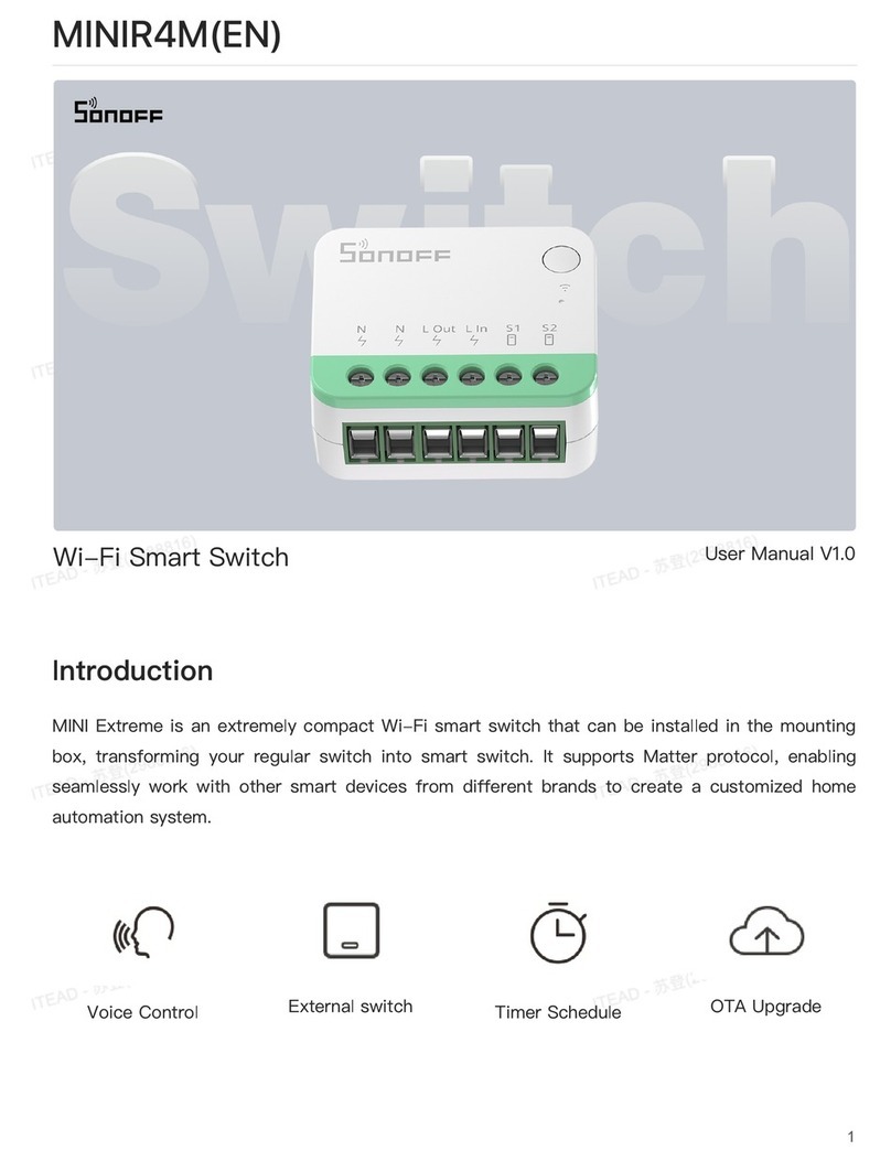 Sonoff MINIR4M instruction manual