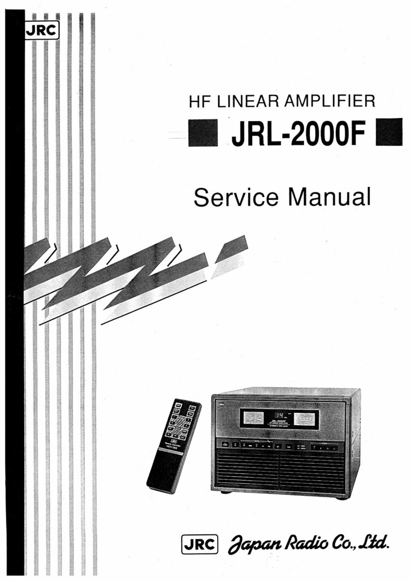 JRC JRL-2000F User manual