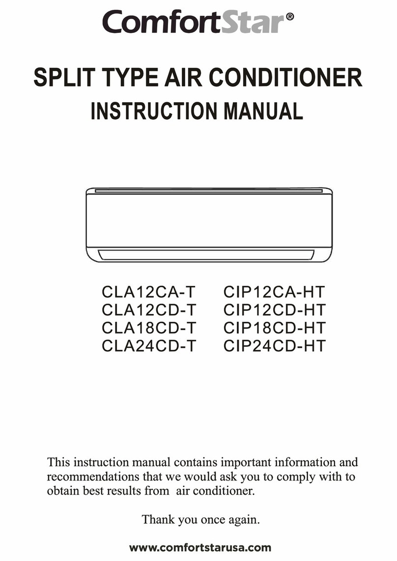 Comfort Star CLA12CA-T User manual