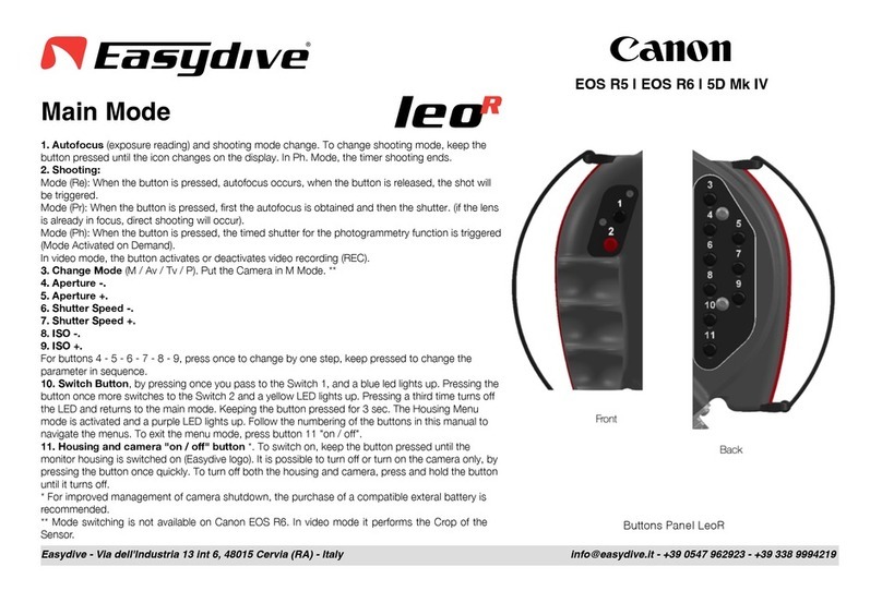 Easydive leo R instruction manual