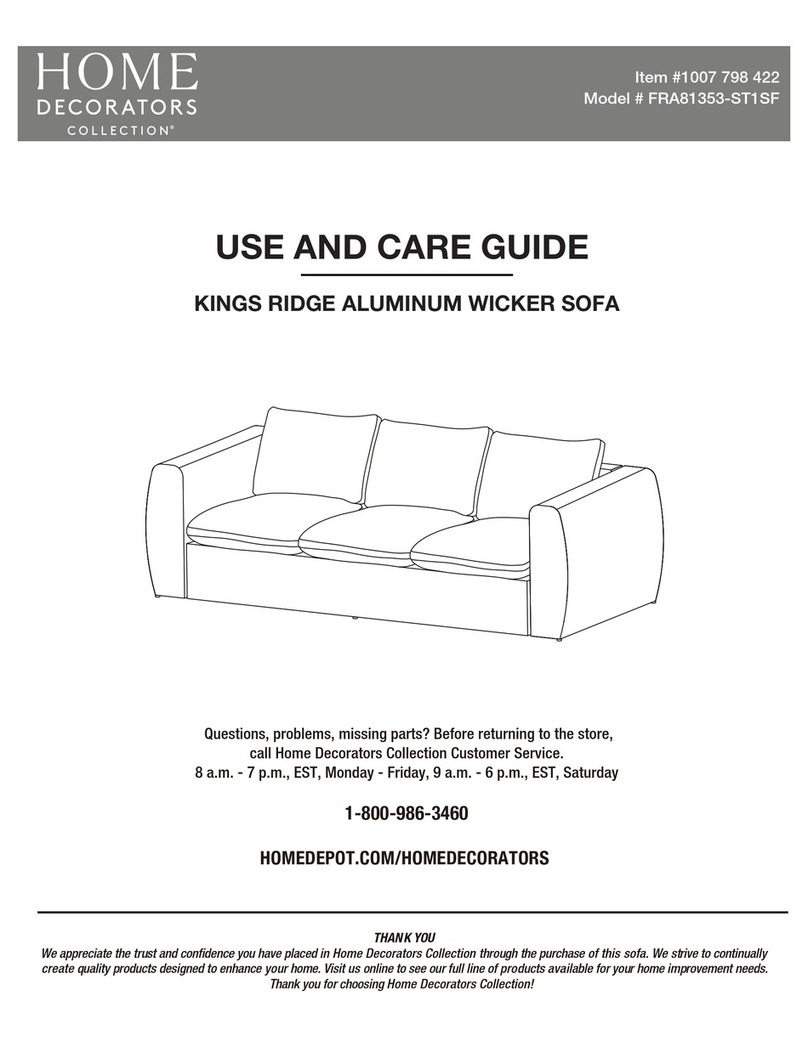 Home Decorators Collection FRA81353-ST1SF User manual