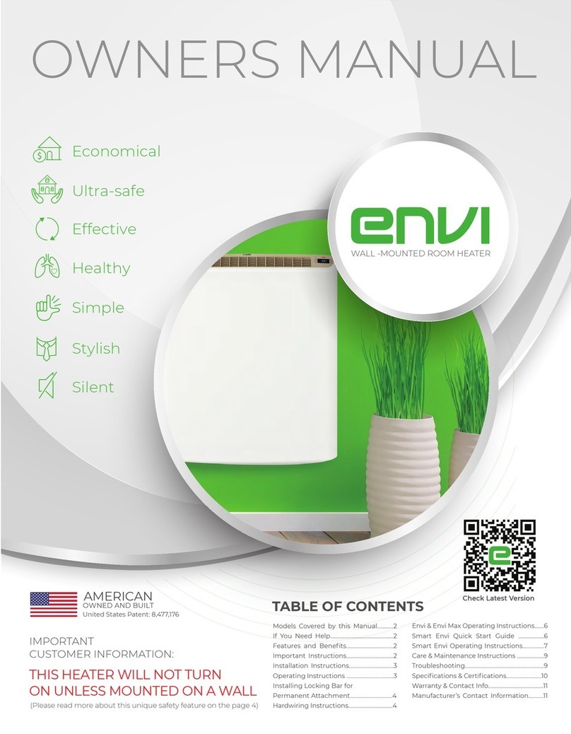 Envi LE5012P User manual