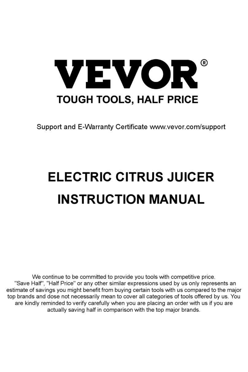 VEVOR JS3401B User manual