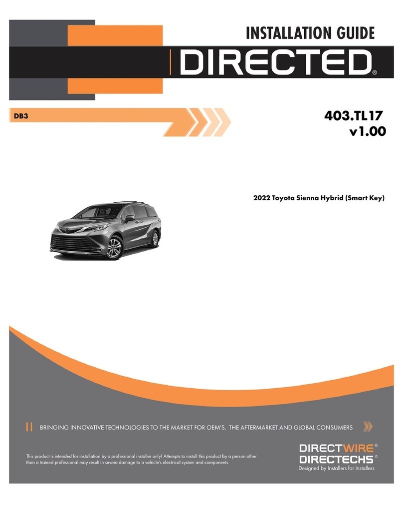 Directed Directechs DB3 User manual