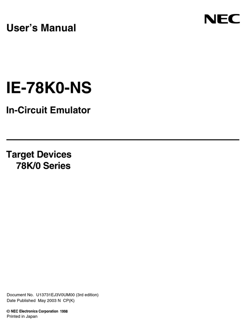 NEC 78K/0 Series user manual