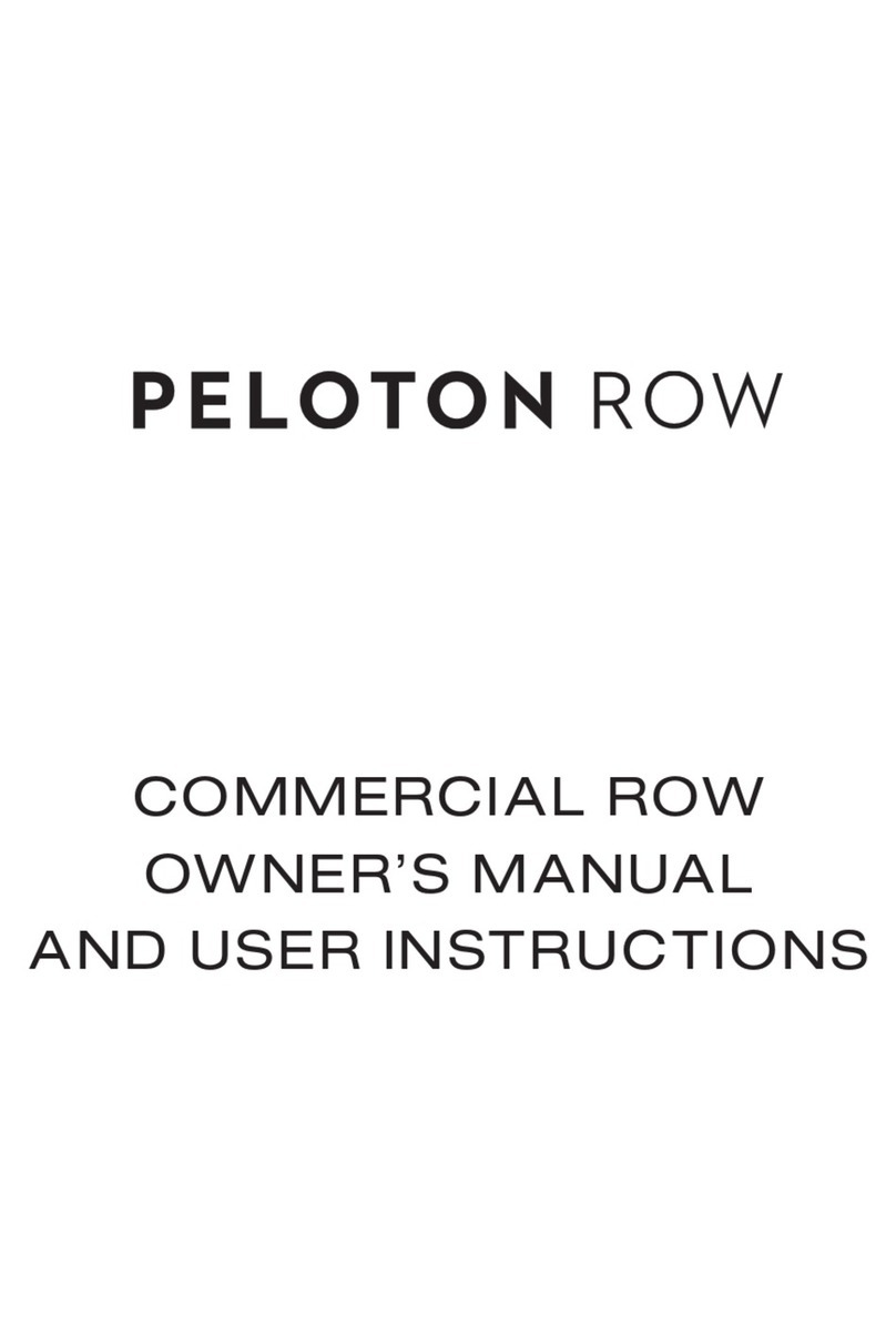 Peloton ROW owner's manual