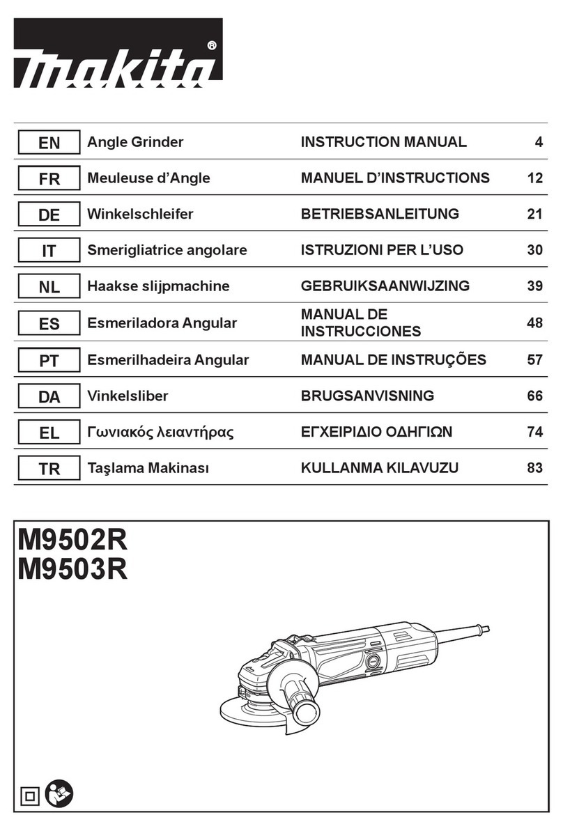 Makita M9502R User manual