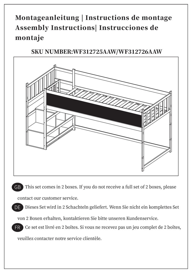 Otto WF312725AAW Assembly instructions