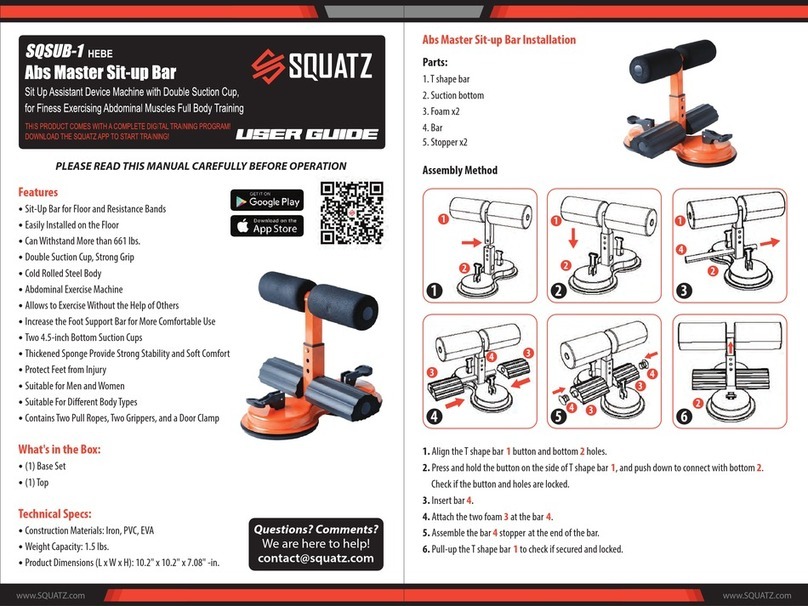 Pyle SQUATZ SQSUB-1 user guide