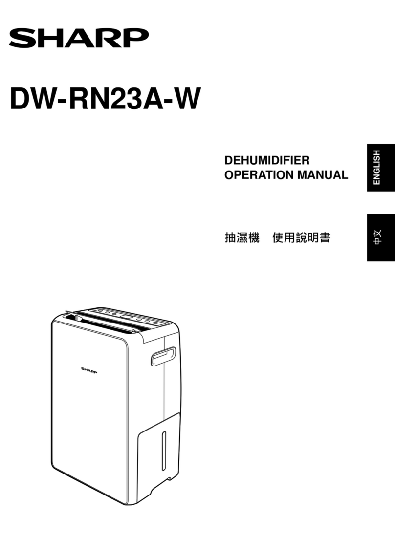 Sharp DW-RN23A-W User manual Sharp DW-RN23A-W User manual