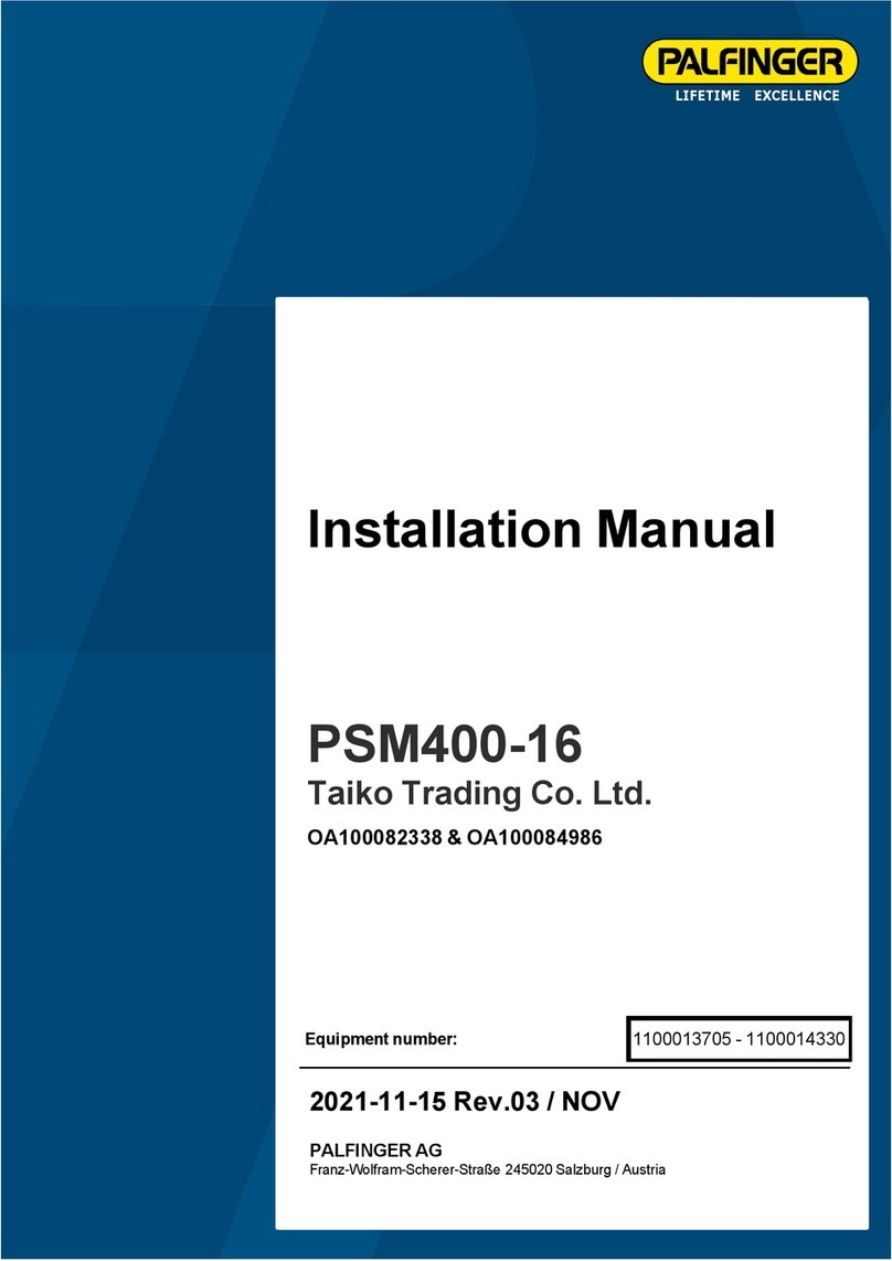 Palfinger PSM400-16 User manual