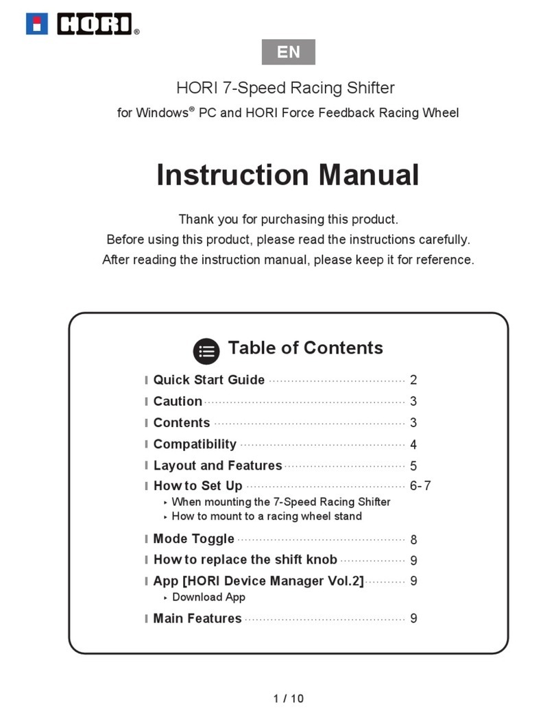 HORI HPC-042 instruction manual