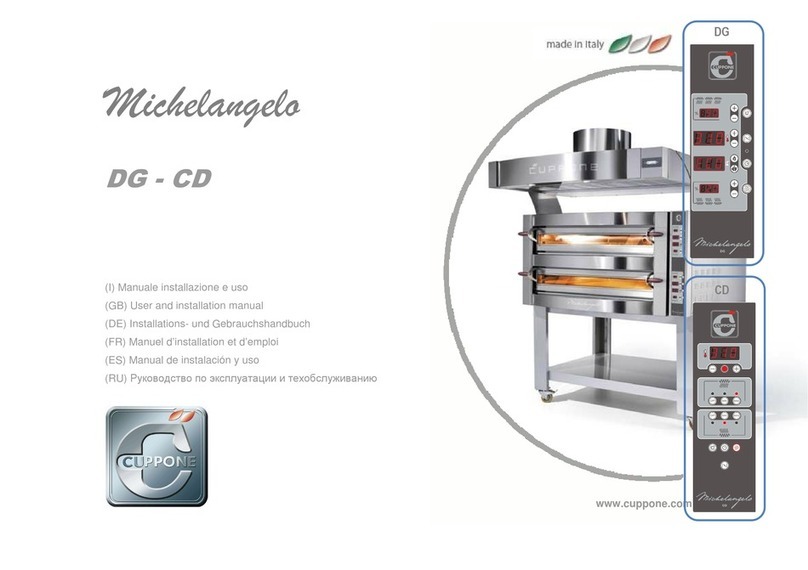 Cuppone Michelangelo ML 435/1 User and installation manual