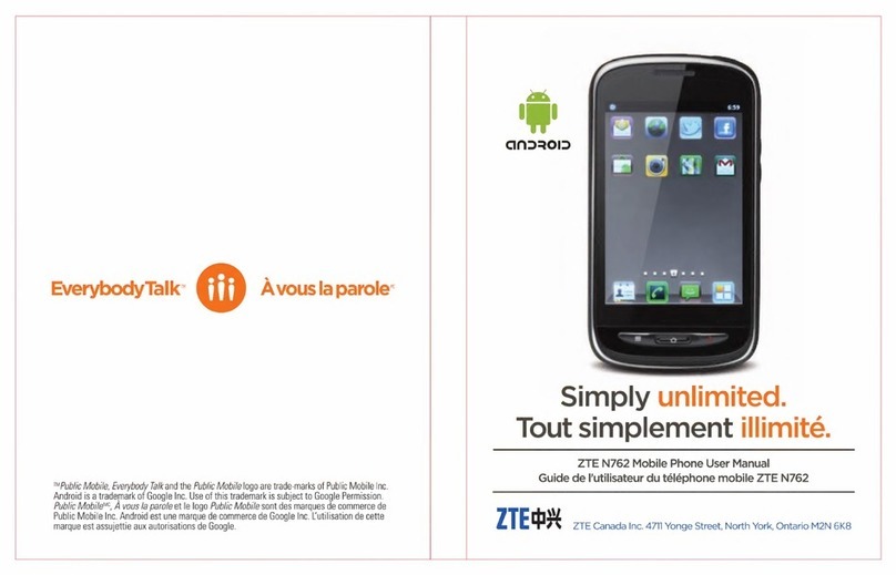 Zte N762 User manual