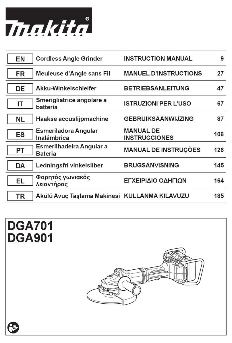 Makita DGA701 User manual