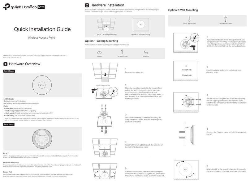 TP-Link Omada Pro AP9670 User manual TP-Link Omada Pro AP9670 User manual